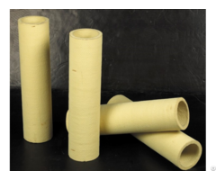 Yellow Kevlar Roller Tube For Aluminium Extrusion Industry