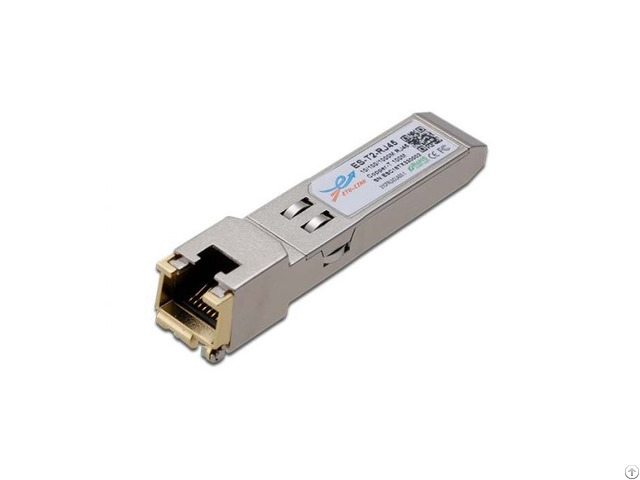 Sfp 10 100 1000base T Copper Optical Transceiver