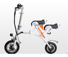 Electric Bike Smart Two Seat 12 Inch Foldable