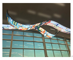 Roll Up Rollable Led Curtain Display