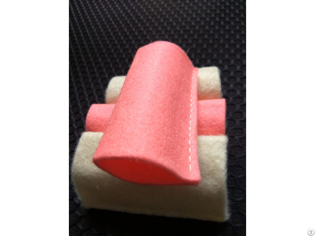 Off White Nomex Spacer Sleeve Felt For Aging Furnace