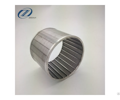 Stainless Steel Cylinder Wire Mesh Filter Johnson Wedge With High Flow Capacity