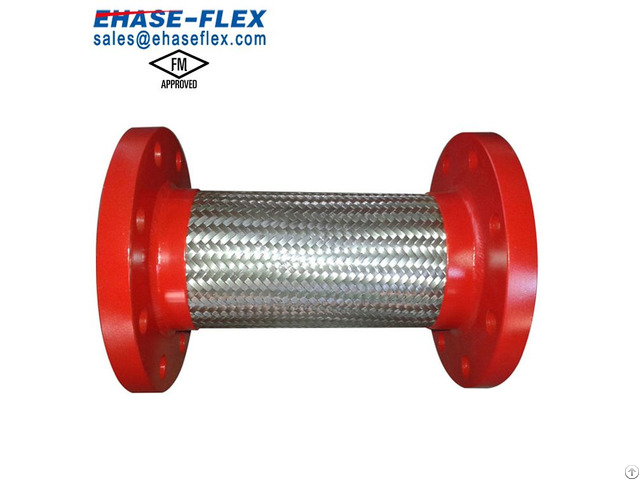 Fm Certificated Braided Stainless Steel Flexible Joint