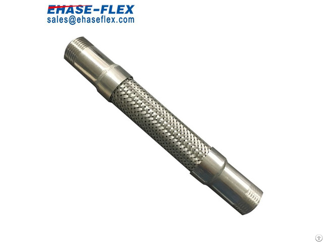 Vibration Absorbing Stainless Steel Braided Joint Flexible Pipe Connector