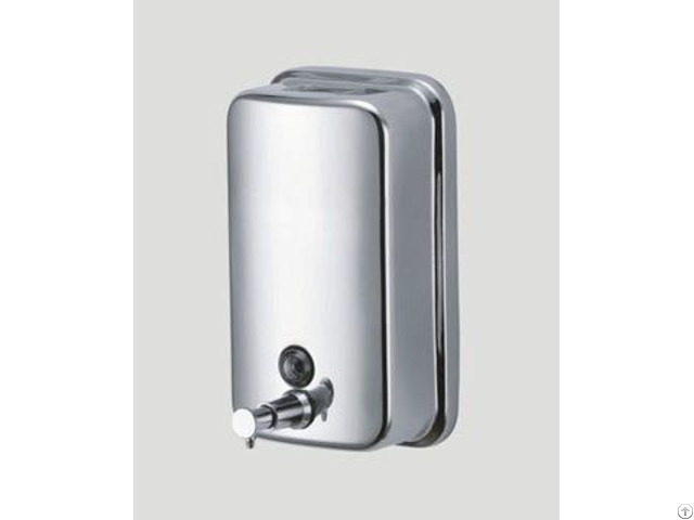 1200ml Stainless Steel Manual Hand Soap Dispenser Kitchen Mounted