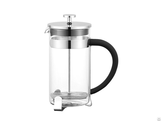 B360 Guangdong Classic High Quality Borosolicate Glass French Press Coffee Plunger