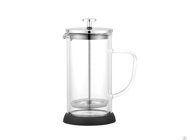 Bx602 China Double Wall Press Borosolicate Glass French Coffee Tea Maker