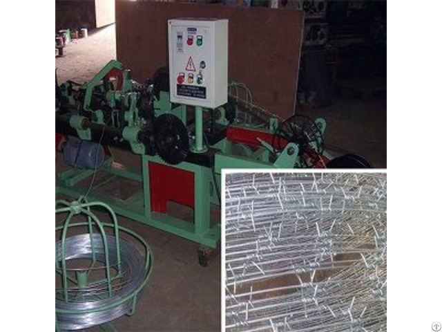 Cs B Single Twisted Barbed Wire Making Machine