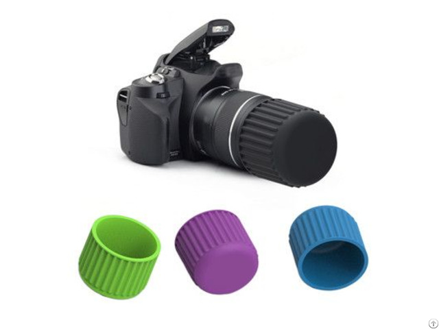 High Quality Custom Perfect Stretches 60mm To 110mm Universal Silicone Camera Len Cover