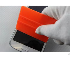 China Flexible Silicon Screen Protector Mini Vinyl Squeegee For Printing Supplier