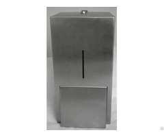 Hand Cleaning Manual Foam Soap Dispenser 800ml Stainless Steel