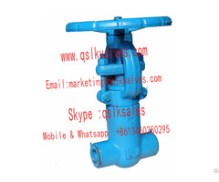 Socket Weld End Gate Valve