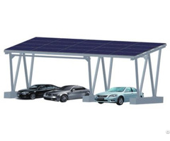 Solar Aluminum Carport System For Residential Home Or Commercial Use