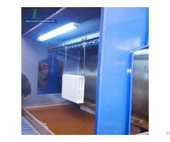 Manual Powder Paint Spray Room For Steel And Wood Furniture