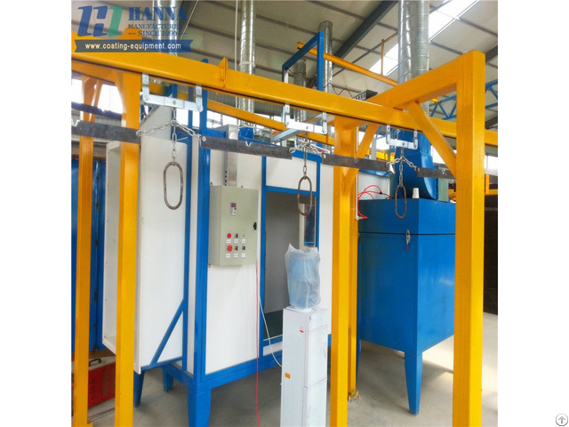 Complete Powder Coating System With Spray Booth