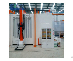 High Quatity Spray Painting Booth Machine For Farm Machinery Parts Powder Coating Line