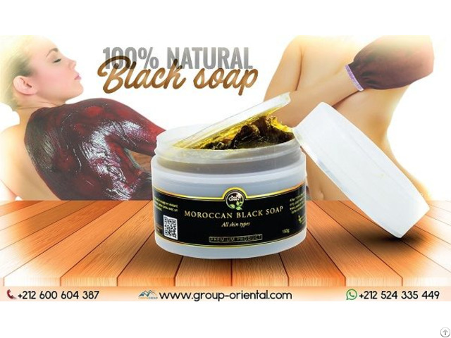 Moroccan Naturel Black Soap Wholesale