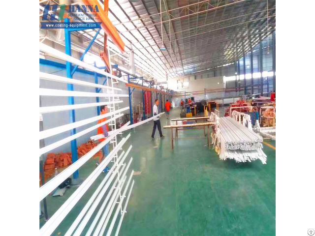 China Good Performance Aluminum Powder Coating Spray Equipment Machine