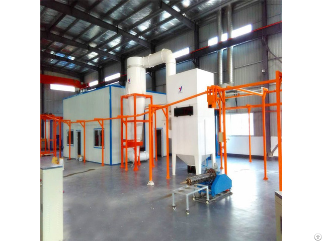 Cyclone Spray Paint Booth Powder Coating Lines