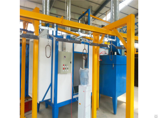 Electrostatic Powder Coating Booth With Recovery System