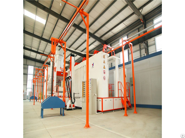 Industrial Use Thermoplastic Powder Coating Manufacturers Spray Booth