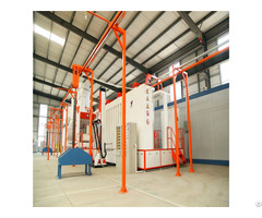 Industrial Use Thermoplastic Powder Coating Manufacturers Spray Booth
