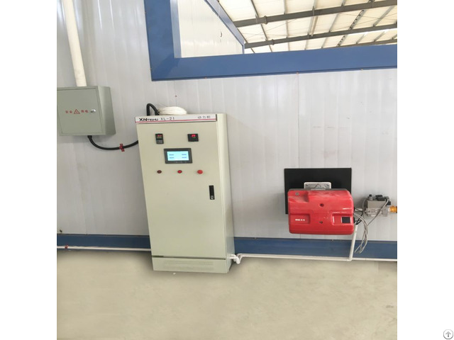 Electrostatic Powder Coating Equipment Line With Gas Burner