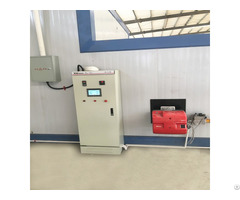 Electrostatic Powder Coating Equipment Line With Gas Burner