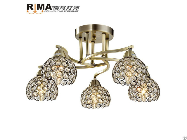 Crystal Decorative Ceiling Lamp Modern