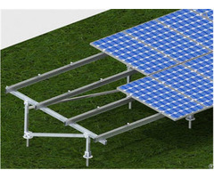 Screw Pile Foundation Solar Pv Ground Mounting System By Galvanized Q235 Steel