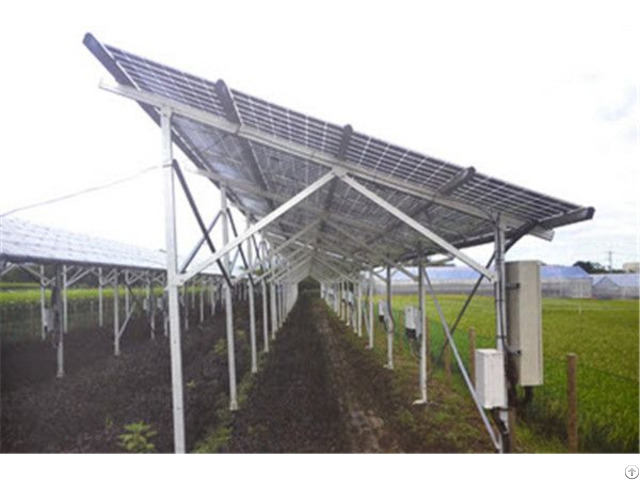 Solar Pv Ground Mounting System For Agricultural Farmland Green House Ul Iso Sgs Standard