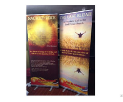 China Customized Size High Resolution Good Quality Pull Up Retractable Banners