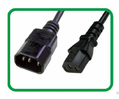 Heavy Duty C14 To C13 Computer Power Extension Cord Set Xr 602 501
