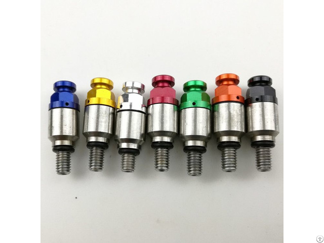 Motorcycle Cnc Aluminum Fork Top Button Bleeder Air Pressure Relief Valve M5x0 8