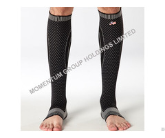 Black Knitted Leg Ankle Support