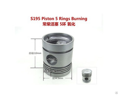 Single Cylinder Changchai Changfa Jiangdong Diesel Engine S195 Piston