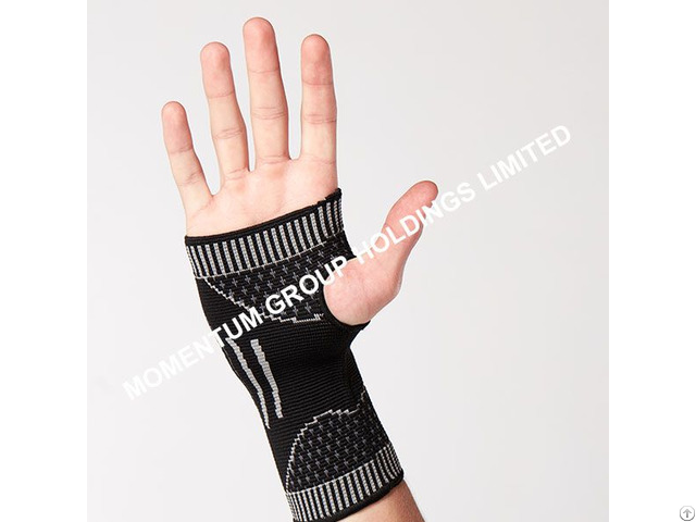 Black Knitted Palm Support
