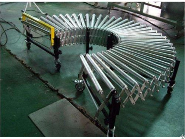 China Automatic High Quality Hot Selling Telescopic Roller Conveyor Manufacture