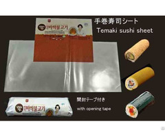 Temaki Sushi Sheet