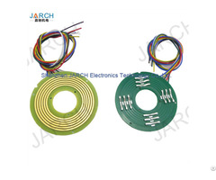 High Speed 360 Rotating Electric Pcb Pancake Slip Ring Ultra Thin 6mm Pancace Slipring 12 Circuits
