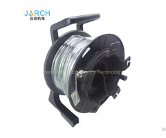 Heavy Duty Single Mode Fiber Optic Cable Reel With Odc Connector On Winding Drum