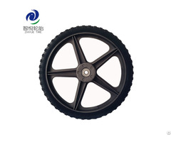 Hot Sale Hign Quality 14 Inch Pvc Plastic Wheel For Lawn Mower Spreader Leg Exercise Wholesale