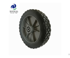 China Hot Sale 7 Inch Pvc Plastic Wheel For Folding Wagon Tool Cart Lawn Mower Wholesale