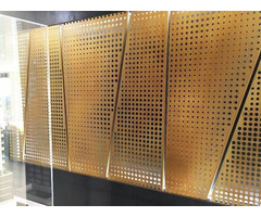 Perforated Stainless Steel Sheet For Architectural Decor And Ventilating
