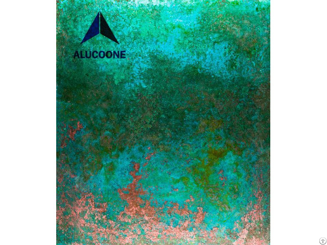 Alucoone Copper Patina Composite Panel