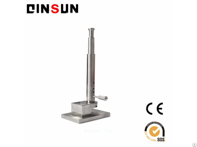 Button Falling Weight Impact Tester