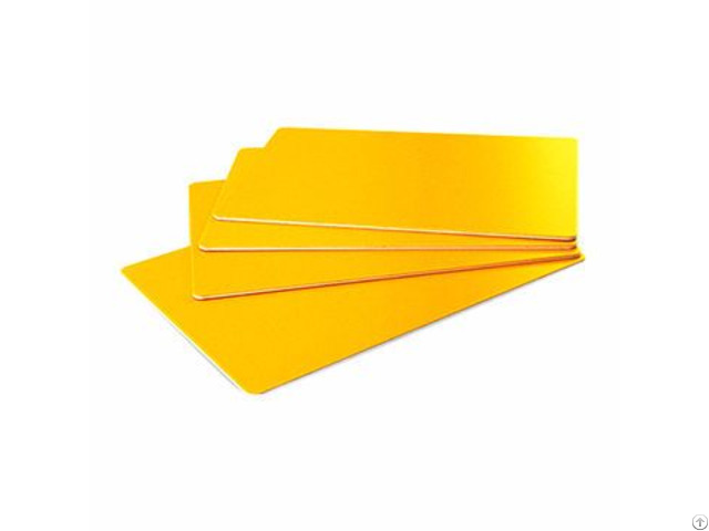 Alucoone Yellow Pe Aluminum Composite Panel Acp Acm