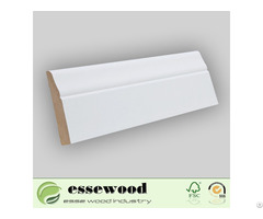 Gesso Primed Mdf Baseboard Moulding