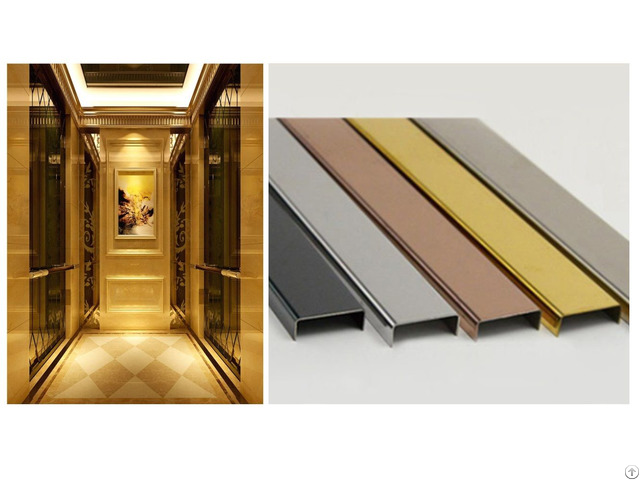 Stainless Steel Elevator Decoration