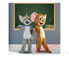 Tom Cat Jerry Mouse Cartoon Mascot Costumes